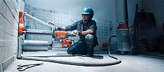 Использование водосборных коллекторов жидкого шлама Husqvarna O-образного 360 мм