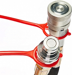 Муфты гидравлических шлангов гидравлических стыковых сварочных аппаратов для пнд труб Gas Fusion Red-630