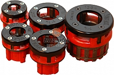 Плашки клуппа ручного Virax 3/8"-1/2"-3/4"-1"-1 1/4"-1 1/2"-2" BSPT Правая