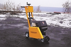 Применение бензинового резчика кровли Сплитстоун CR-146 Lifan 170F-C