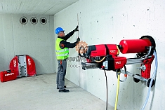 Применение водяного кольца коллектора Hilti DD-WC-ML