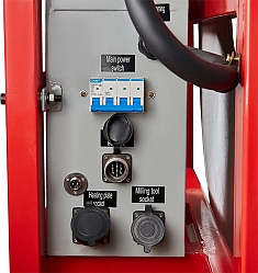 Разъемы электрощита гидравлического стыкового сварочного аппарата для пнд труб Gas Fusion Red-450